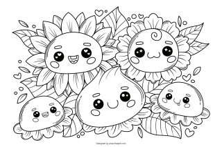 Ilustracion Floral Dibujada Mano 23 2151199724